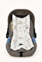 100% Cotton Muslin Fabric Bead Silicone Filled Stroller and Car Seat Newborn Baby Cushion - 3