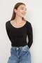 Basic U-Neck Modal Bodysuit - 4