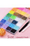 Multi-Colored 28 Colors Resin Rhinestones with Tweezers for Bedazzling, Multicolor 3mm Crystal with - 3