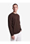 Viscose Blended Long Sleeve Crew Neck Basic Sweatshirt - 2