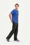 Blue Men's Regular Basic T-Shirt - 100% Cotton |   (Regular - Comet) - 3
