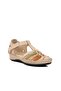 23033319Y Yani Open Cage Leather Women's Sandals - 5
