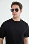 Ribbed Crew Neck T-Shirt - 7