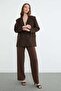Stone Detailed Blazer Jacket - 6