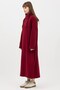 Zippered Sweatshirt Claret Red - 5