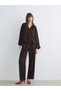 Trendlucky Women's Wide Leg Pants with Elastic Waist and Difference in Color