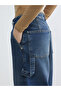 Lcw Jeans Indigo Barrel Fit Women's Jean Pants - 3