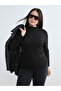 Two Mt Shop Quality Soulife Black Combed Cotton Plain Tight & Slim Long Sleeve Women's Bodysuit - 2