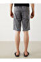Lcw Jeans Anthracite Standard Fit Men's Jean Shorts - 4