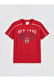 Nevavm Oval Collar Spider-Man Printed Boys' T-Shirt with Difference - 4