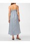 Rochie lunga, Albastru - 2