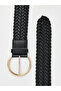 Original Knitted Design Buckle Women's Belt - 3