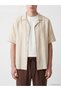 Vizyon New Season Relax Fit Linen Blend Men's Shirt - 3
