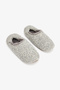 Gray Softy Home Booties - 2