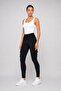 Black Cargo Gathering High Waist Tights - 7