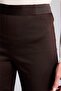 Sigaret Normal Bell Flat Leg Satin Trousers (26 Sp) - 4