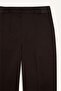 Sigaret Normal Bell Flat Leg Satin Trousers (26 Sp) - 7