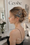Pinterest 2-Piece Wavy Imported Shiny Dark Gray Silver Plated Thick Metal Buckle Snap Hair Clip - 5