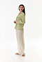 Buttoned Loose Shirt with Tie Front - 5
