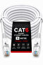كابل إيثرنت CAT6 بطول 5 أمتار RJ45 LAN كابل إنترنت ومودم وراوتر وكمبيوتر