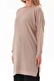 Bürümcük Fabric Crew Neck Tunic with Slits on the Sides - 8