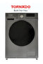 Front Load Inverter Washer Dryer 10 Kg, BLDC Motor, 1400 RPM, TwinWash & Air Wash Technology, 15-Min Quick Wash & Dry - 5-Year Compressor , 1-Year Free 10 kg TWX-FV1014GDSSU silver