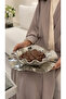 صينية سلطه استيل مع ايكرلك بمقاس وسط - MS-6599
