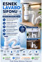 Flexible Sink Drain Pipe Anti-Odor Leak-Proof Practical Installation with Leak-Proof Connection