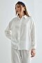 Basic Buttoned Casual Crinkle 2-Piece Set - 5