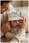 0-18 Months Baby Girl Floral and Rabbit Patterned Cotton Summer Sun Hat (Size 44-46 cm) - 5