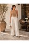 Women's Ribbed Thick Strap Crop Tank Top - 6