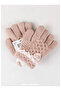 100% Acrylic Children's Gloves with Accessories (Age 3-6) - 3