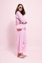 Barrel Fit Linen Blend Elastic Waist Elastic Leg Trousers I1195Ax26Hs - 3