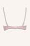 Lace Detailed Tulle Unlined Non-Padded Underwire Balconette Light Pink Bra F7031Ax26Sp - 7