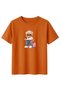 Unisex Traveling Teddy Bear Graphic Printed 100% Cotton Oversized Fit Streetwear T-Shirt - 2