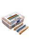 300PCS with box 300/600pcs 1% Resistor Set Resistance 1/4W Metal Film Resistors Kit 10Ohm ~1M Ohm 30