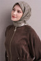 وشاح من الحرير الخالص 9626D 80 - 2