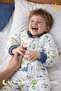Winter Children's Sleeping Bag Cotton Lined 2.5 Tog Thick Fiber Filled Unisex 2-9 Years Old