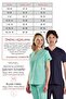 Dusty Rose Polo Collar Doctor Nurse Medical Scrubs Set Luxury Lycra Fabric - 7
