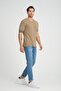 V-Neck T-Shirt with Floral Pattern, Regular Fit (E24-74602) - 2