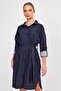 ALEXANDERGARDY ADJUSTABLE SLEEVES BIRTED SHIRT DRESS (B23-1403 00) - 3