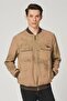 BOTTY PATTERNED COFFEE COAT, BEIGE (20KB100102) - 4