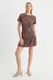 ALEXANDERGARDY PATTERNED DRESS WITH BACK DETAIL (B22-24700)