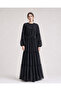 Layered Ruffle Detailed Long Hijab Dress - 2