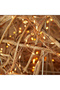 6M 200LEDs Warm White 18M 500LED Cluster LED String Fairy Lights Copper Wire Outdoor Christmas Tree - 3
