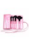 32pcs Set Pro Makeup Brush Set Cosmetic Tool Pouch Bag Case Roll Beauty (pink) - 5