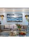 Beach Painting Canvas Wall Art With Outer Framed – Coastal Wall Art for Living Room - 8