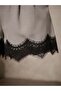 Modal Fabric Shorts with Lace Design Details - 3