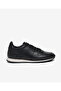 Men's Black Genuine Leather Casual Sports Shoes 6Y1Sa18922
