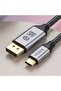 Data Cable Type-C to DP high-definition Cable[Black] - - 5